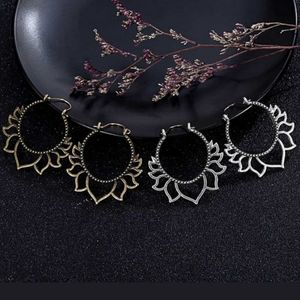 Lotus Petal Earrings